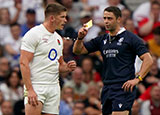 Owen Farrell is sent off during the England v Wales match in 2023 summer internationals