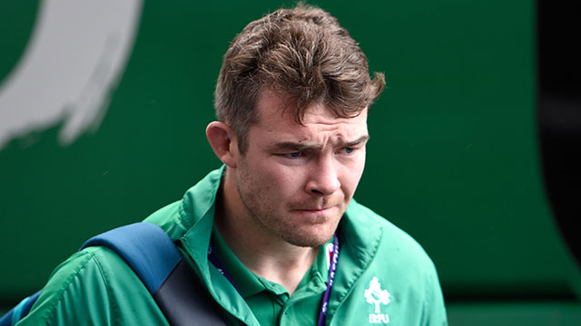 Peter O'Mahony before Scotland v Ireland match in 2019 Six Nations