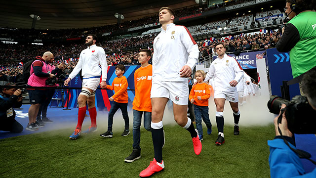 Players walk out of the tunnel before France v England in 2020 Six Nations