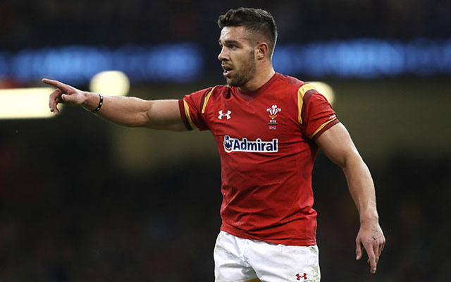 Rhys Webb in action for Wales