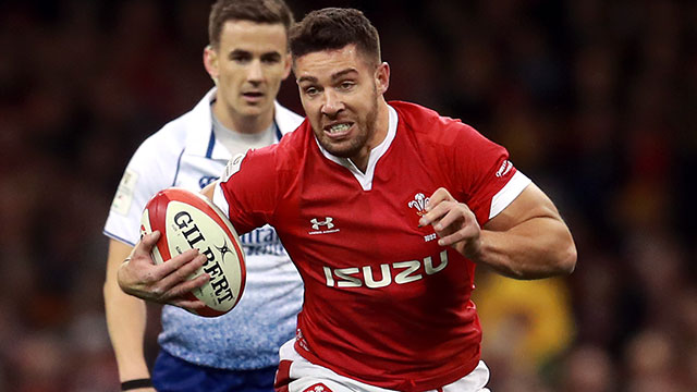 Rhys Webb in action for Wales during Six Nations