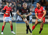 Richard Wigglesworth, Jackson Wray and Manu Vunipola