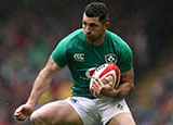 Rob Kearney during the Wales v Ireland match in 2019 Six Nations
