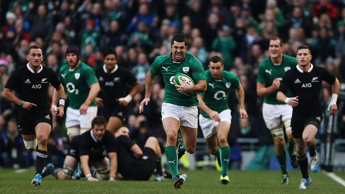 Rob Kearney's superb intercept try proved in vain