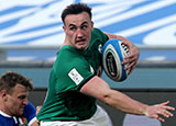 Ronan Kelleher in action for Ireland against Italy in 2023 Six Nations