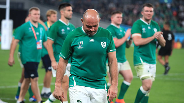 Rory Best after Ireland's defeat to New Zealand in World Cup