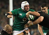 Rory Best in action for Ireland v New Zealand during 2018 autumn internationals