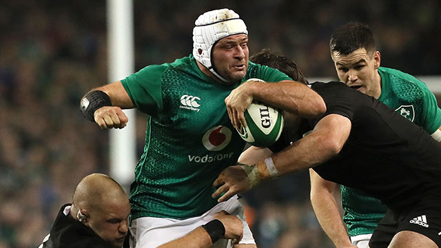 Rory Best in action for Ireland v New Zealand during 2018 autumn internationals