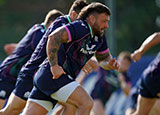 Rory Sutherland in training for Scotland