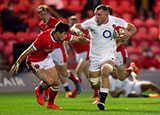 Sam Underhill in action for England against Wales in 2020 Autumn Nations Cup