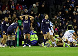 Scotland players react to losing to Argentina during 2025 Autumn Internationals