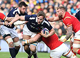 Scotland take on Wales during 2017 Six Nations