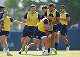 Scotland training session in Stade des Arboras for 2023 Rugby World Cup