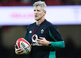 Simon Easterby at Wales v Ireland match during 2025 Six Nations