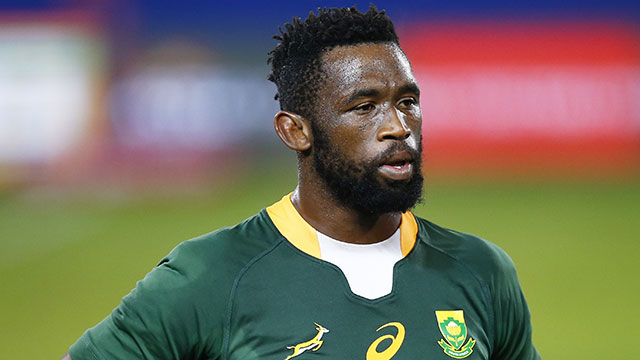 Siya Kolisi after the South Africa v Georgia match