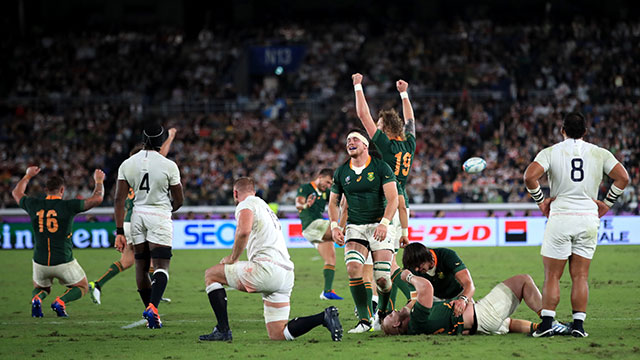 South Africa defeat England in 2019 Rugby World Cup