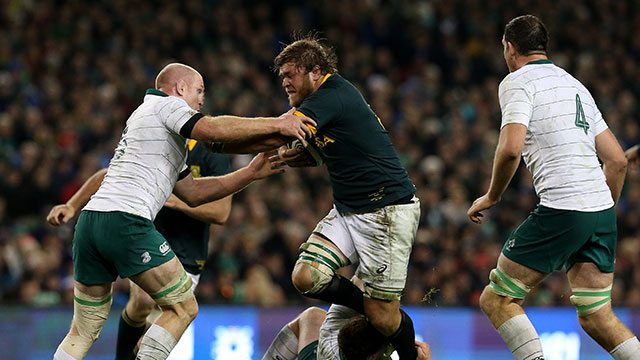 South Africa visit the Aviva Stadium for the first time in three years