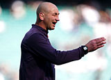 Steve Borthwick at England v Italy match during 2025 Six Nations