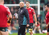 Steve Borthwick at England v Wales match during 2026 Six Nations