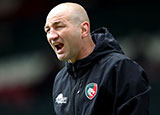 Steve Borthwick at a Leicester Tigers match