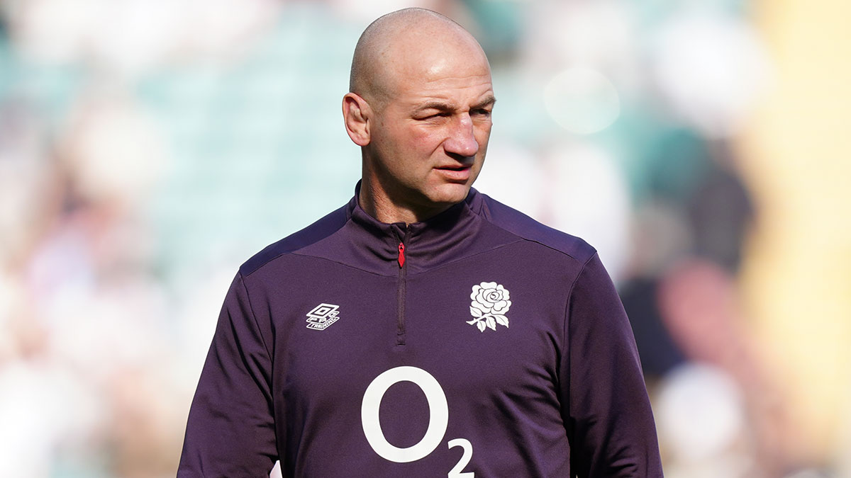 Steve Borthwick before England v Italy match during 2025 Six Nations