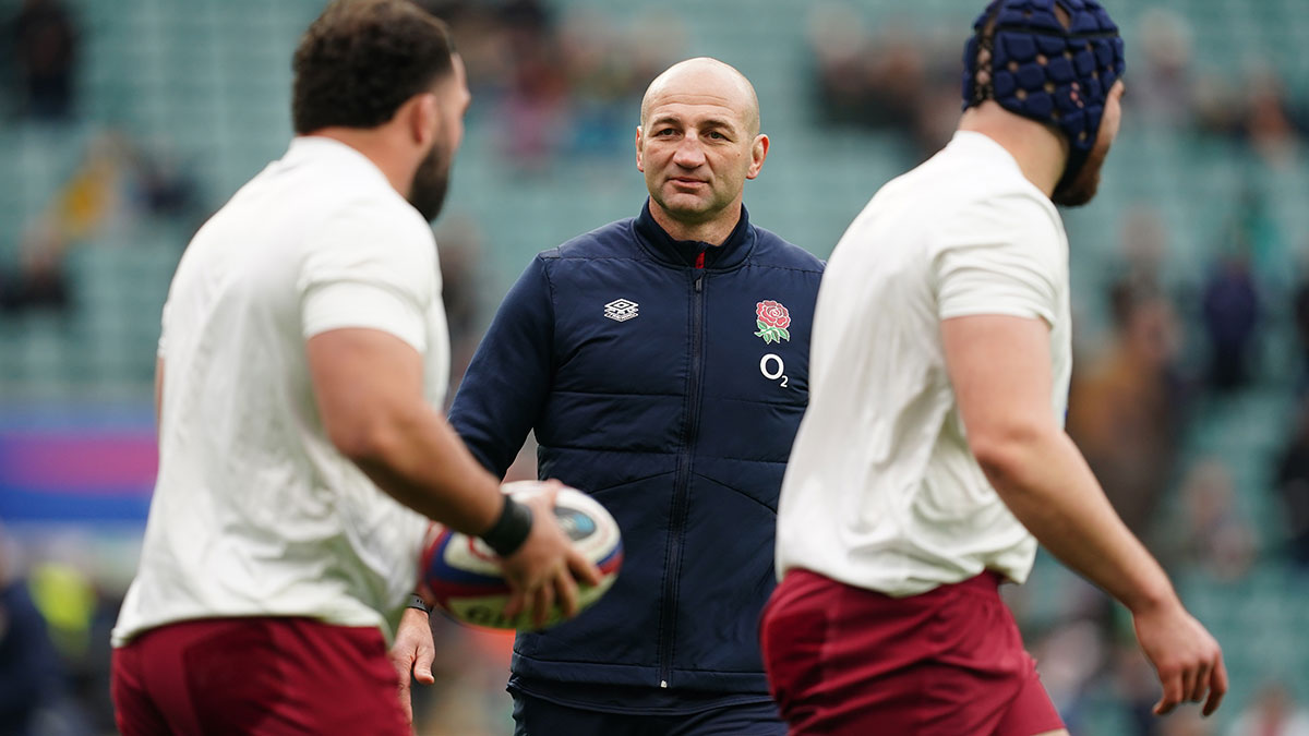 Steve Borthwick before France v England match in 2024 Six Nations