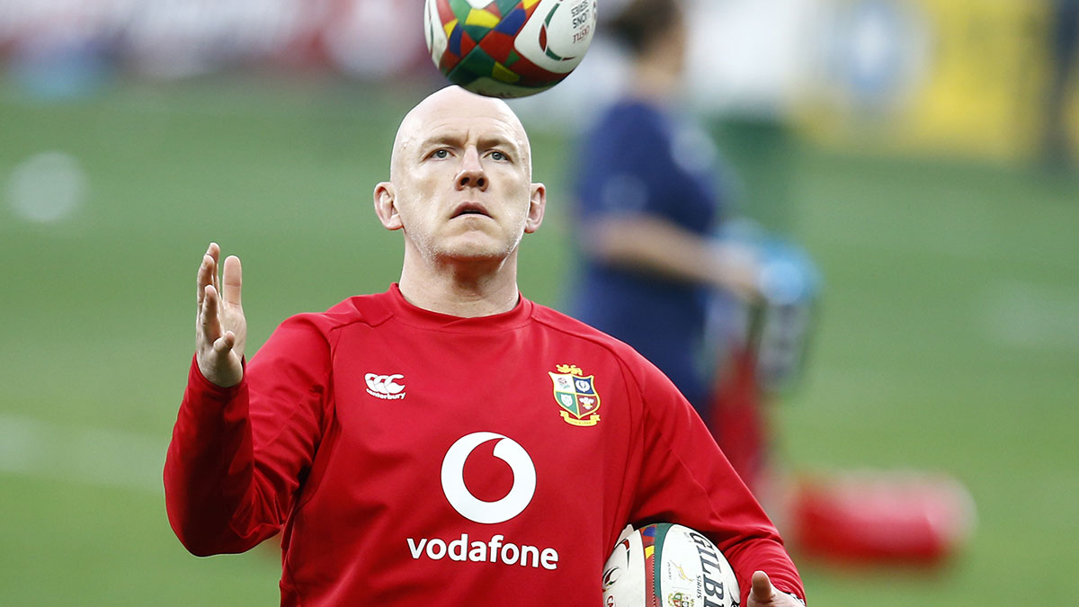 Steve Tandy during the 2021 Lions tour