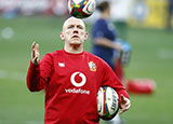 Steve Tandy during the 2021 Lions tour