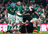 Tadhg Furlong in action for Ireland v New Zealand during 2021 Autumn Internationals