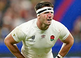 Tom Curry during England v South Africa semi final match at 2023 Rugby World Cup