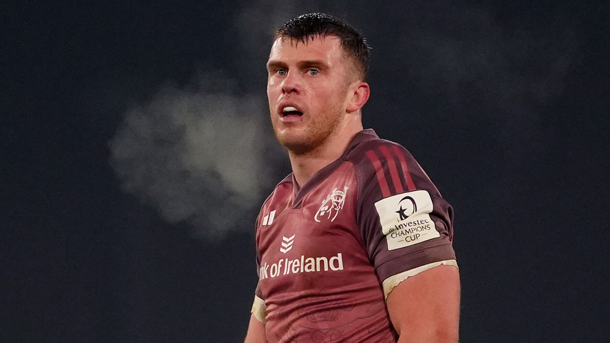 Tom Farrell at Munster v Saracens match January 2025