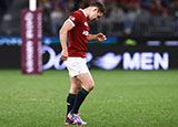 Tomos Williams injured for the Lions against Western Force during 2025 tour