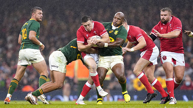 Wales v South Africa during 2021 Autumn Internationals