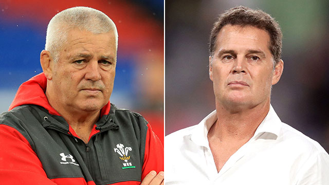 Warren Gatland and Rassie Erasmus