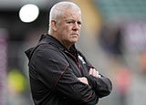 Warren Gatland at South Africa v Wales match during 2024 summer internationals
