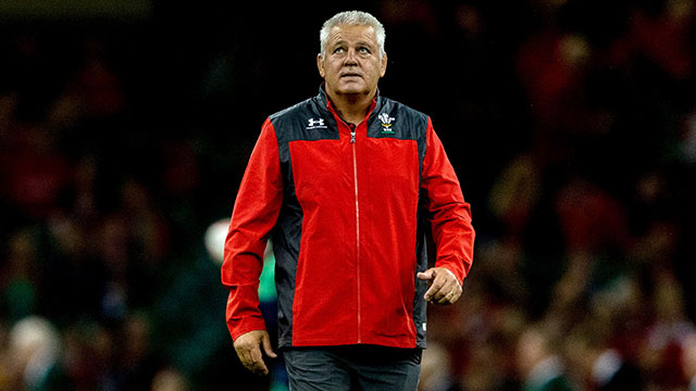 Warren Gatland before the Wales v Ireland World Cup warm up at Principality Stadium