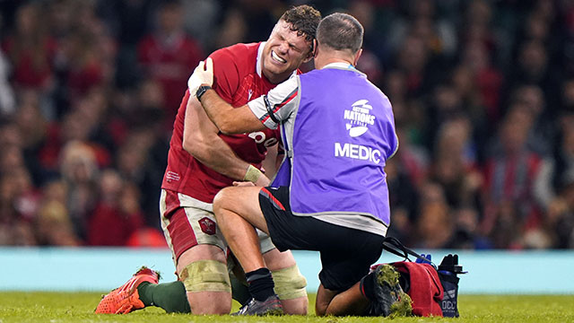 Will Rowlands was injured in Wales v Argentina match during 2022 Autumn Internationals