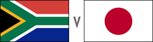 South Africa v Japan