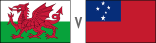 Wales v Samoa